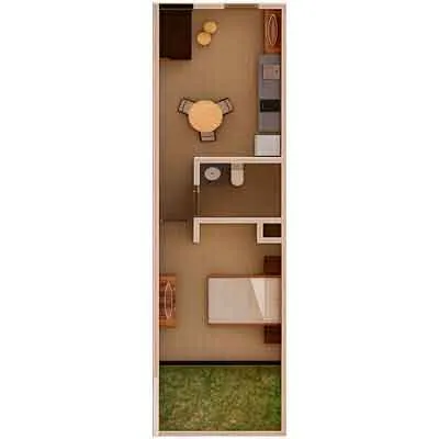 Distrito-Conkal-Departamento-Auma-Garden-De-35-Metros-Cuadrados